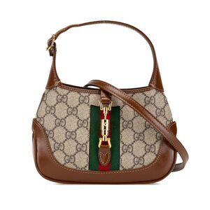 Gucci Mini Gg Supreme Web Jackie 1961 Crossbody